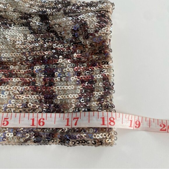 Frank Lyman Blazer Women Sz 12 Gold Sequins Formal Evening Wear New Year Jacket - Picture 5 of 11